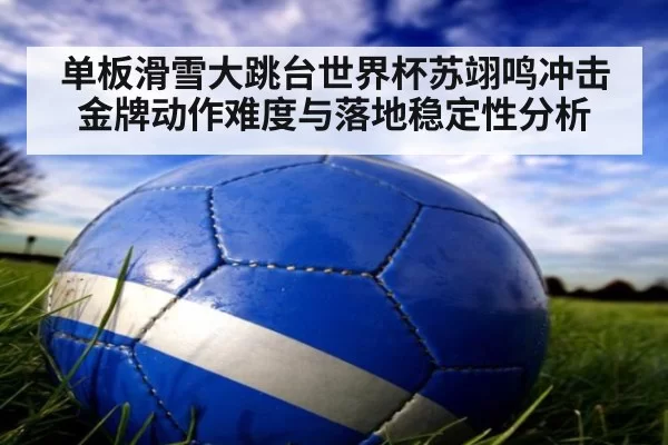 单板滑雪大跳台世界杯苏翊鸣冲击金牌动作难度与落地稳定性分析